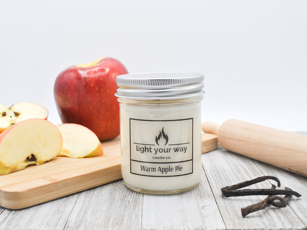 Warm Apple Pie Minimalist Candle